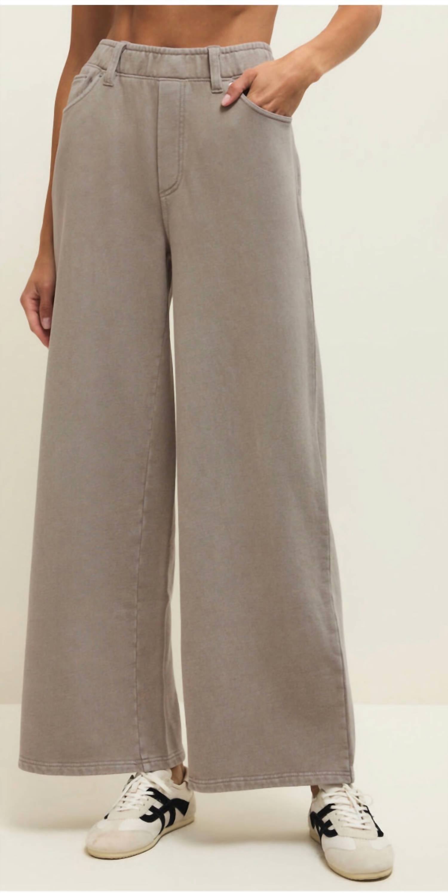 Z Supply - Entrouge Knit Wide Leg Pants