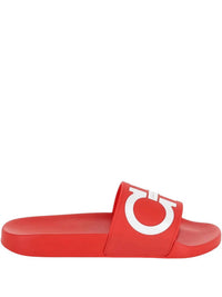 Salvatore Ferragamo - Women's Logo-motif Slide Sandal