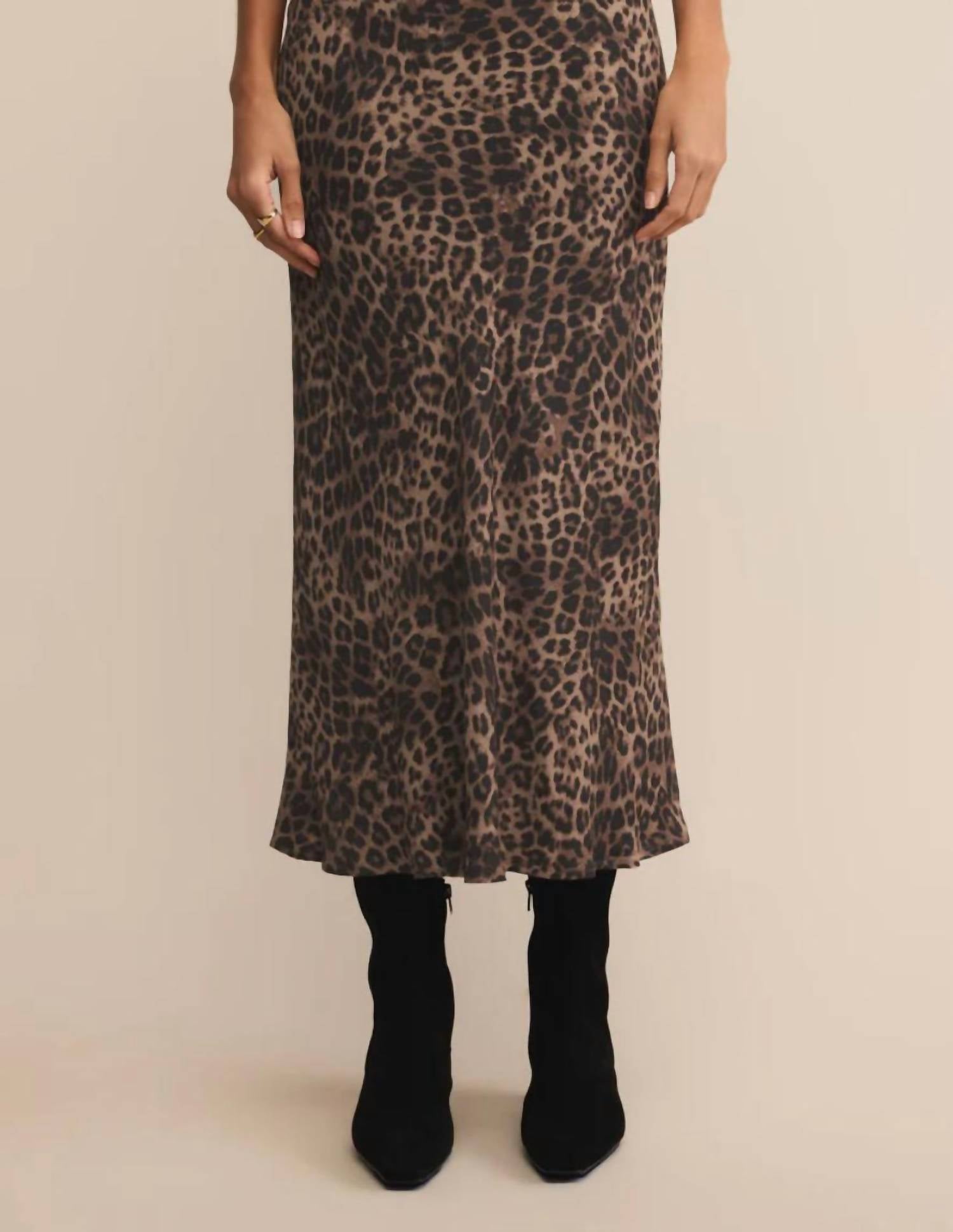 Z Supply - Izabel Leopard Skirt