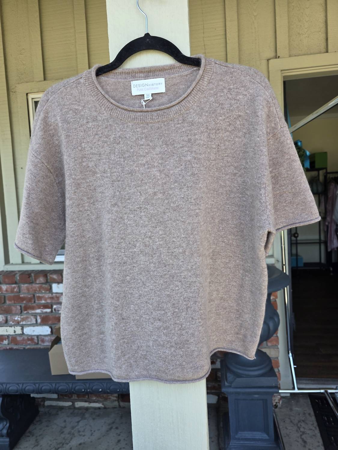 Design History - Women's Cashmere T-shirt