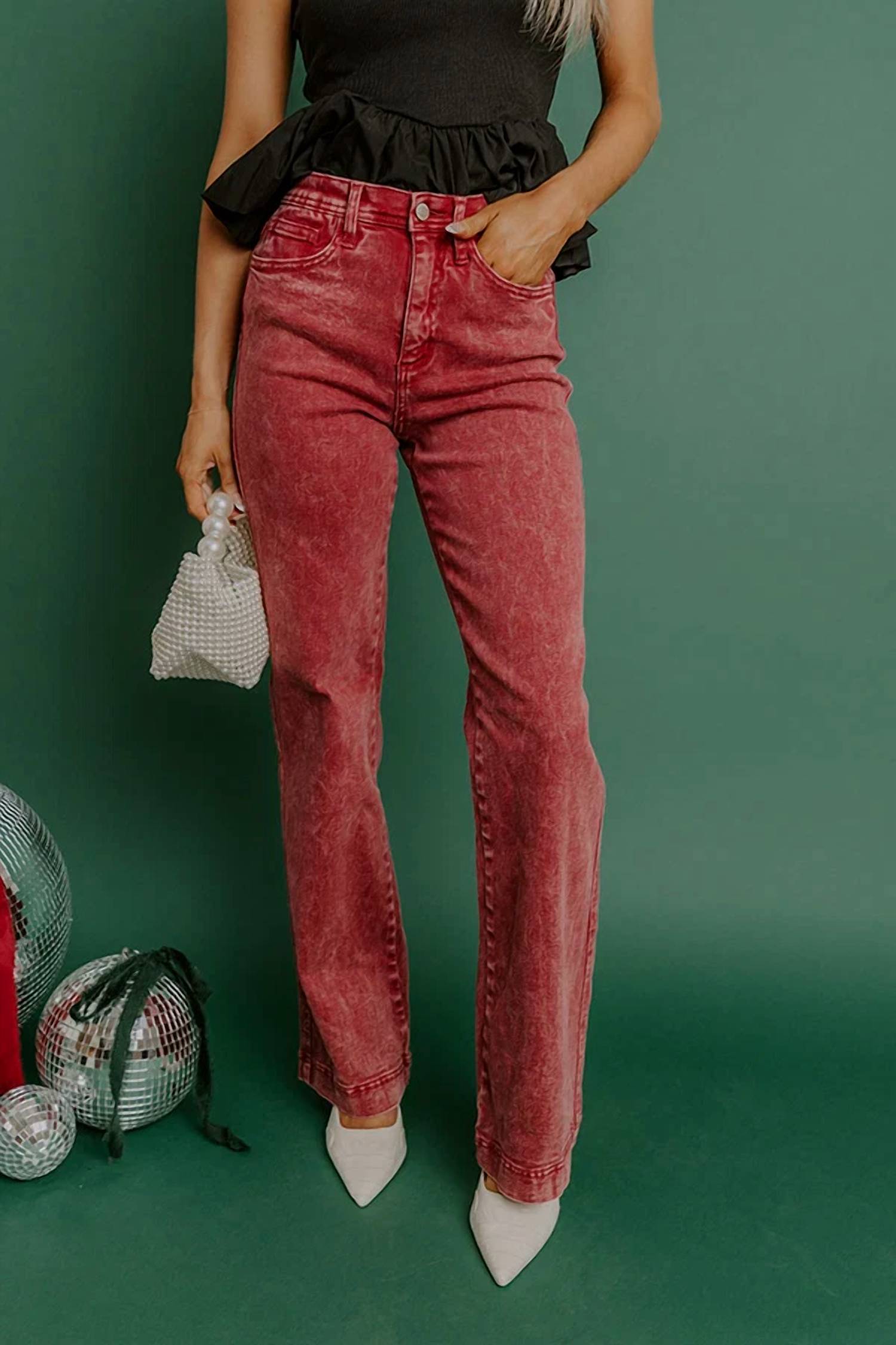 Saige Denim - Chelsea Tummy Control Straight Leg Jeans