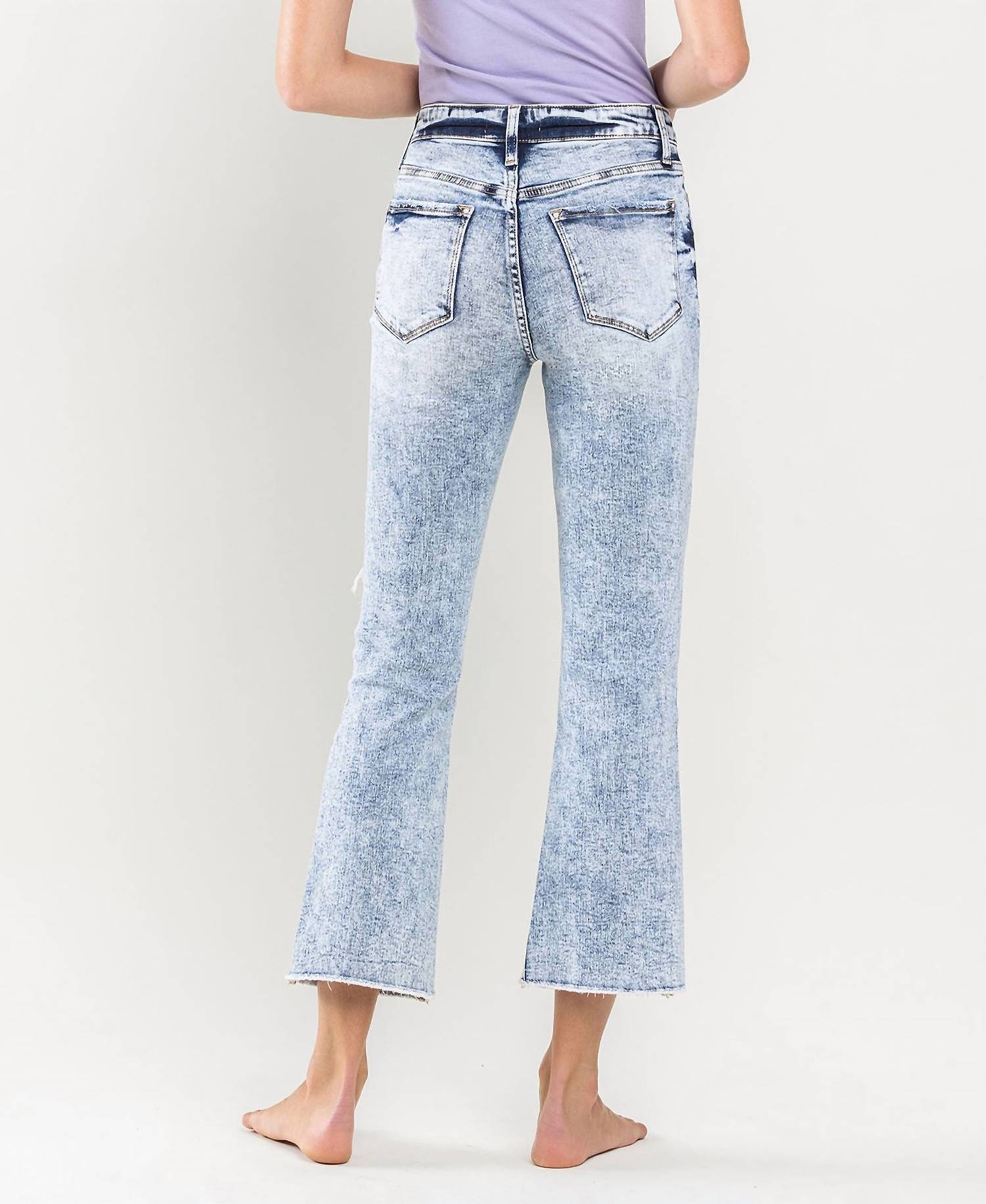 Flying Monkey - High Rise Kick Flare Jeans