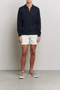 Orlebar Brown - Ebro Stripe Merino Polo Shirt