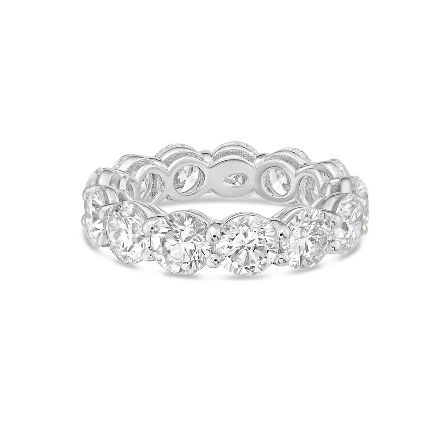 Diana M Jewels - Women's Round Lab-Grown Diamond Jewelry Ring (3.80 Ct) - Signature