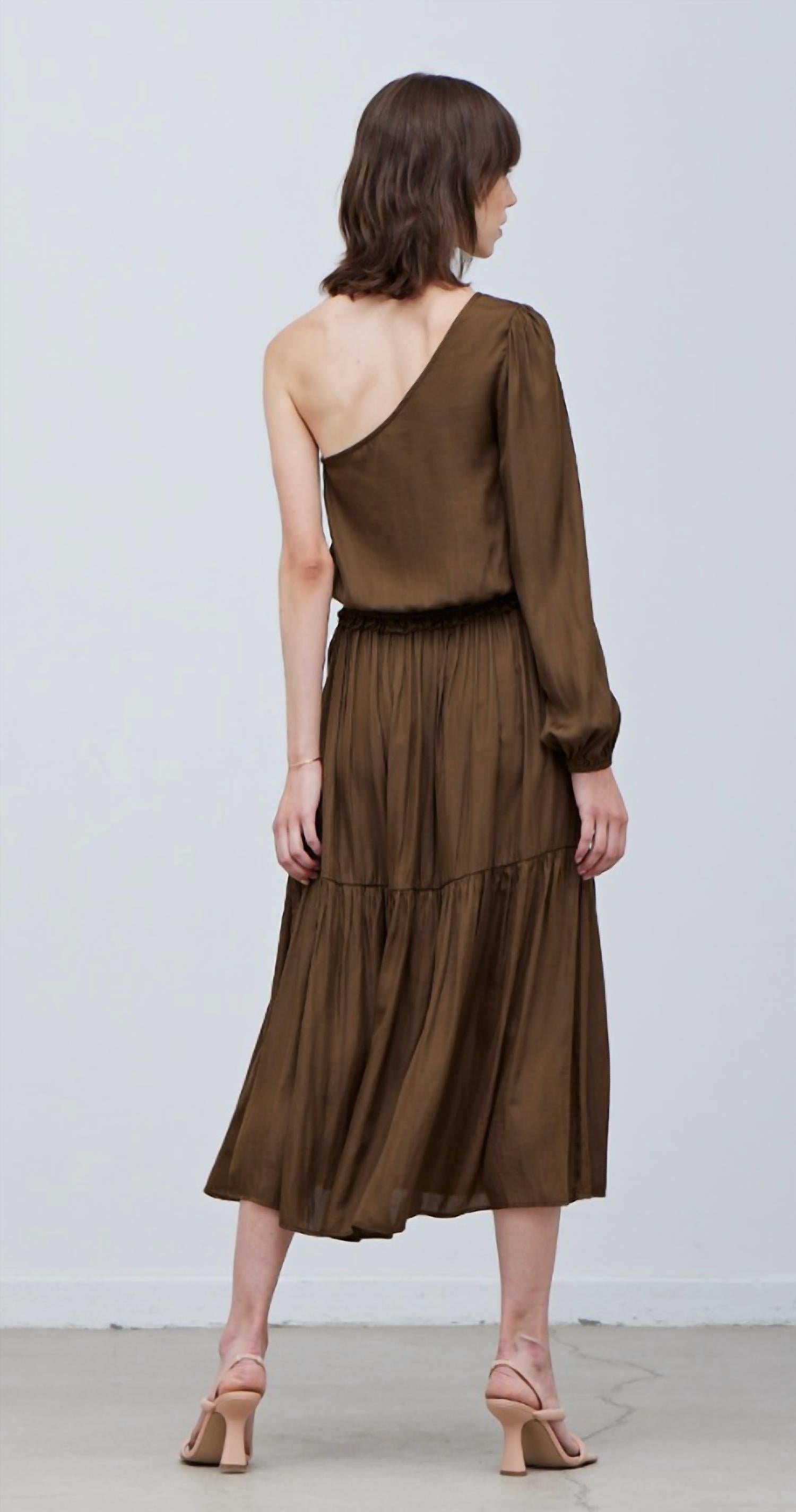 Grade & Gather - Starla One Shoulder Dress