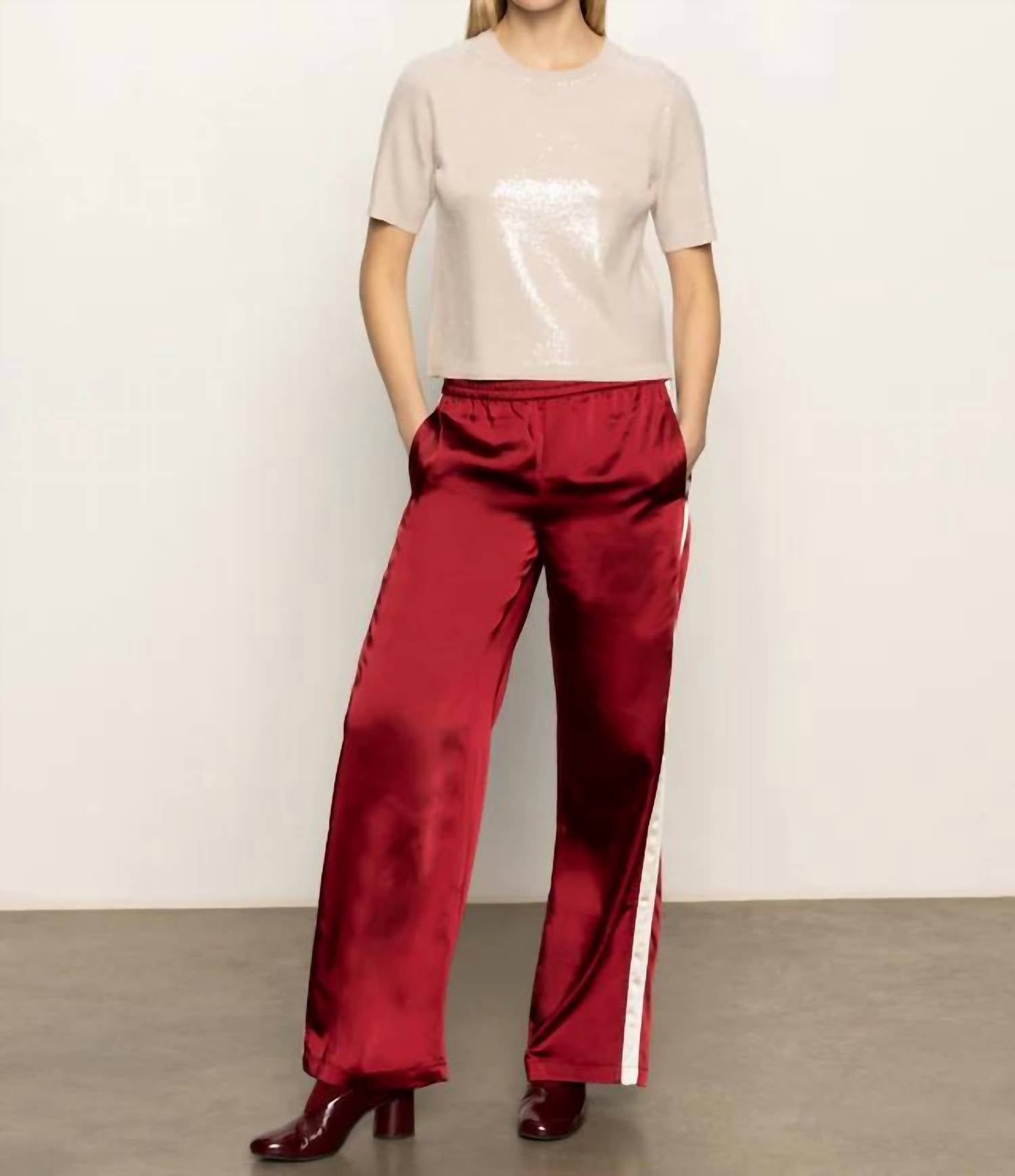 Sanctuary - Satin Track Pant