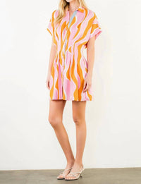Thml - Wavy Striped Pattern Dress