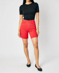 Judy Blue - High Waist Tummy Control Bermuda Shorts