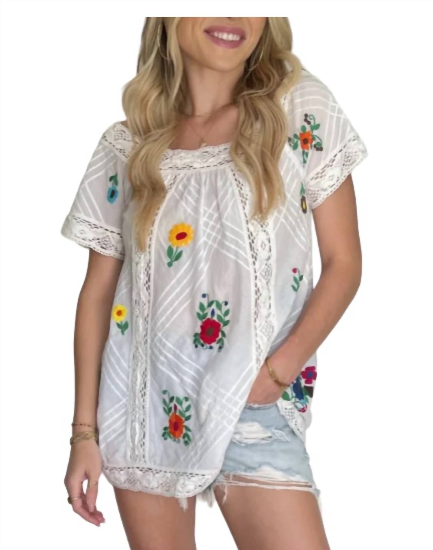 Fox In Gown - Flora Tunic