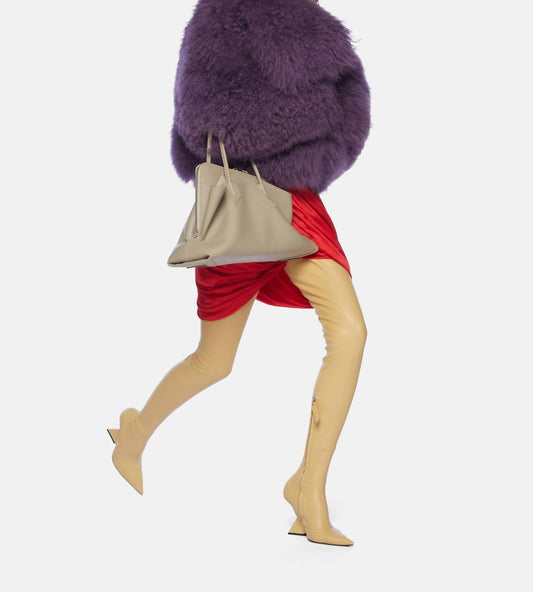 The Attico - Mongolia Fur Bomber Jacket