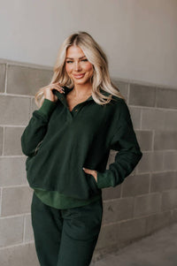 Ampersand Ave - Never Better Button Top
