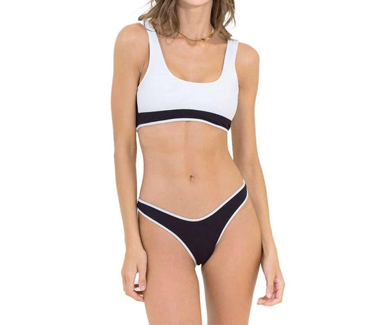 Maaji - Black Tulip Kiss Sporty Bralette Top