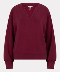 Esqualo - Sweater “v” Studs Modal