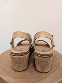 Cozy Co. - 5'o Clock Wedges Taupe