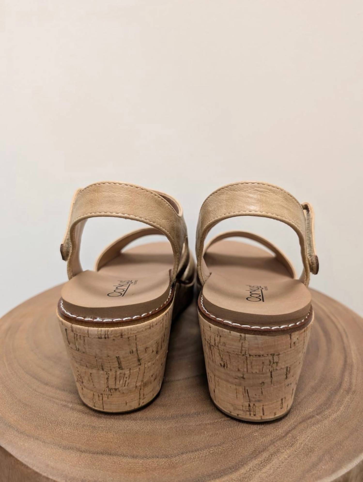 Cozy Co. - 5'o Clock Wedges Taupe