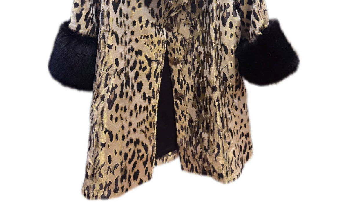 Berek - Women's Leopard Jacquard Topper Jacket