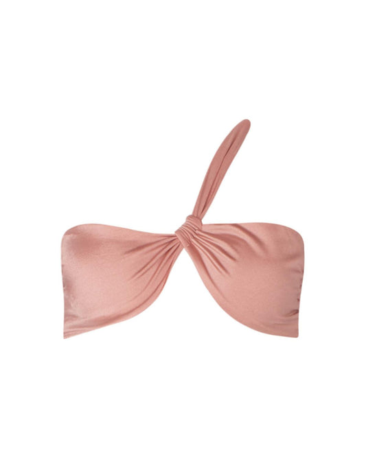 Soah - Women's Heather Crossed Strapless Top