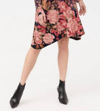 Johnny Was Janie Favor Mock Neck Swing Dress in cei - women's dress