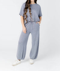 WISHLIST Ashley Pant in grey - women's pants