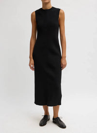 Tibi - Plisse Sleeveless Bias Dress