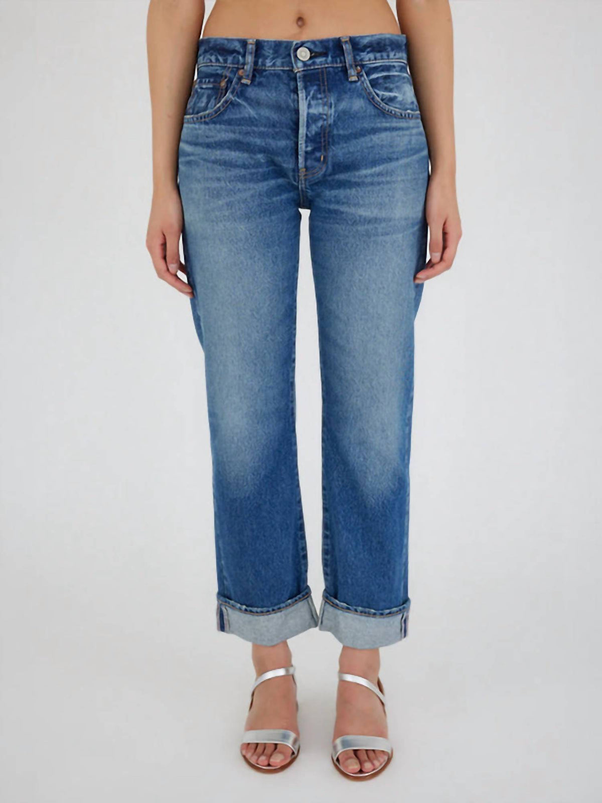 Moussy - Foxwood Straight Leg Jeans