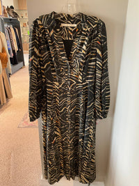 Marie Oliver - Women's Print Button Up Dress