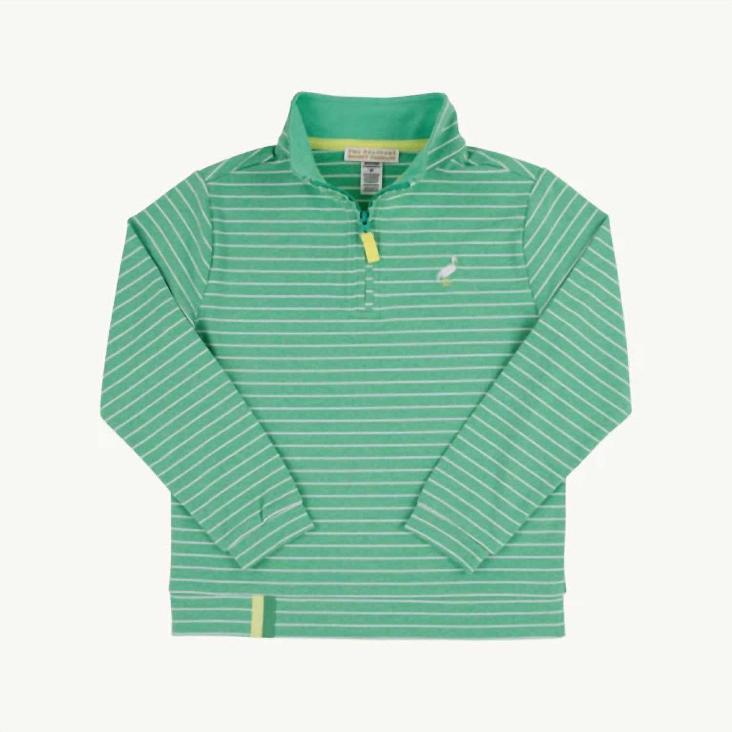 The Beaufort Bonnet Company - Boy's Prepletic™ Hayword Half Zip Sweatshirt