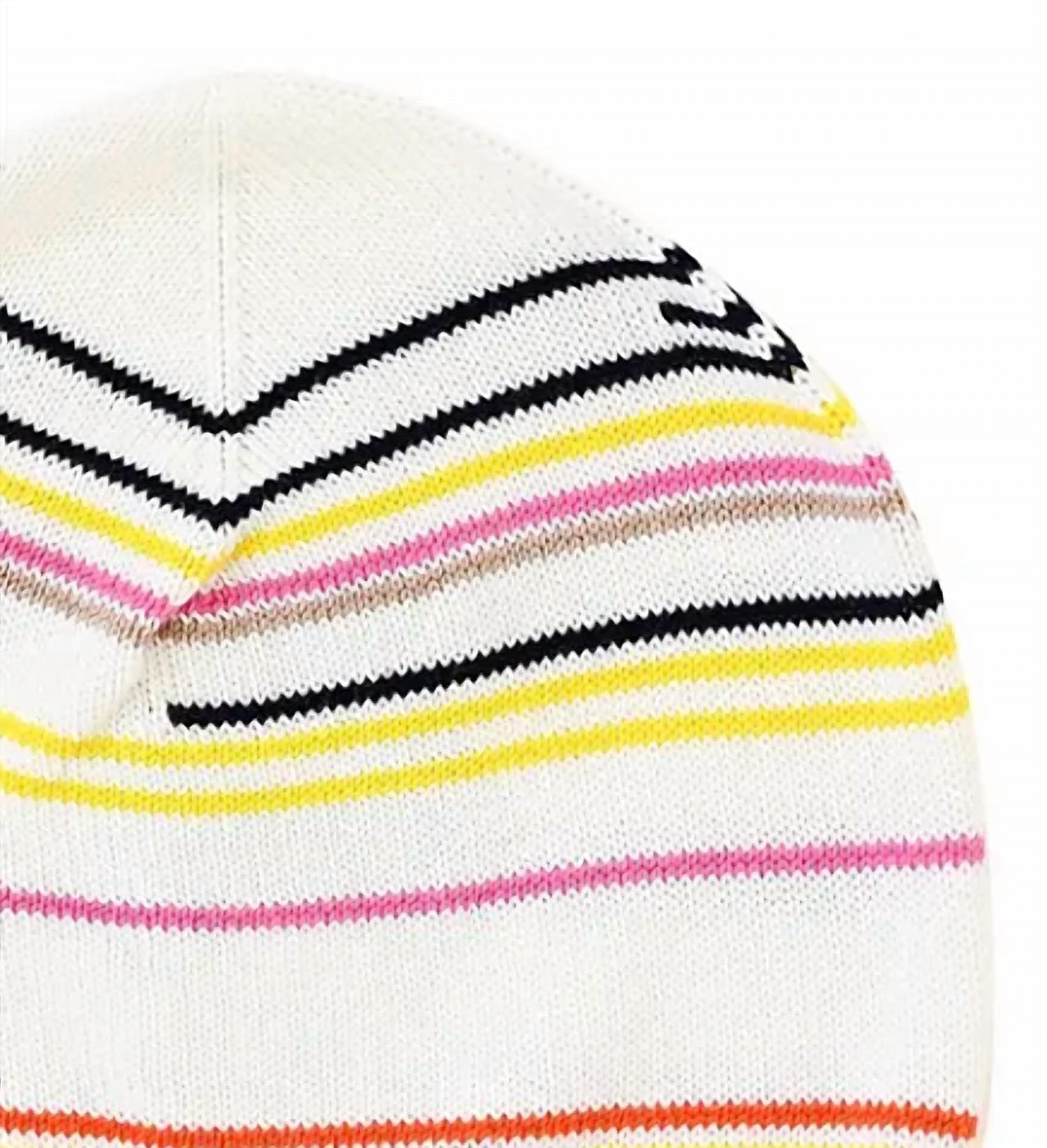 Kerri Rosenthal - Women's Edited Stripe Beanie Hat