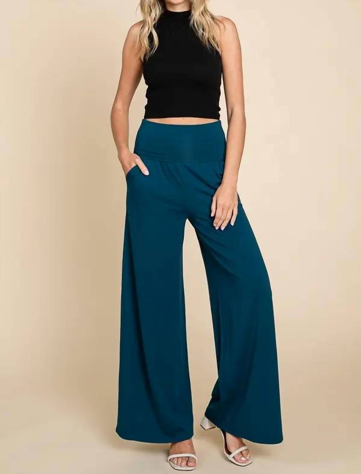Culture Code - Wide Leg Pallazo Pants