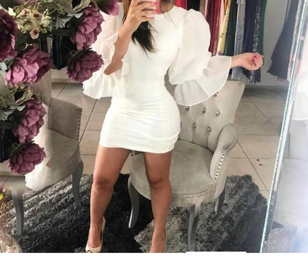 Ina Fashion - Bell Sleeve Mini Dress