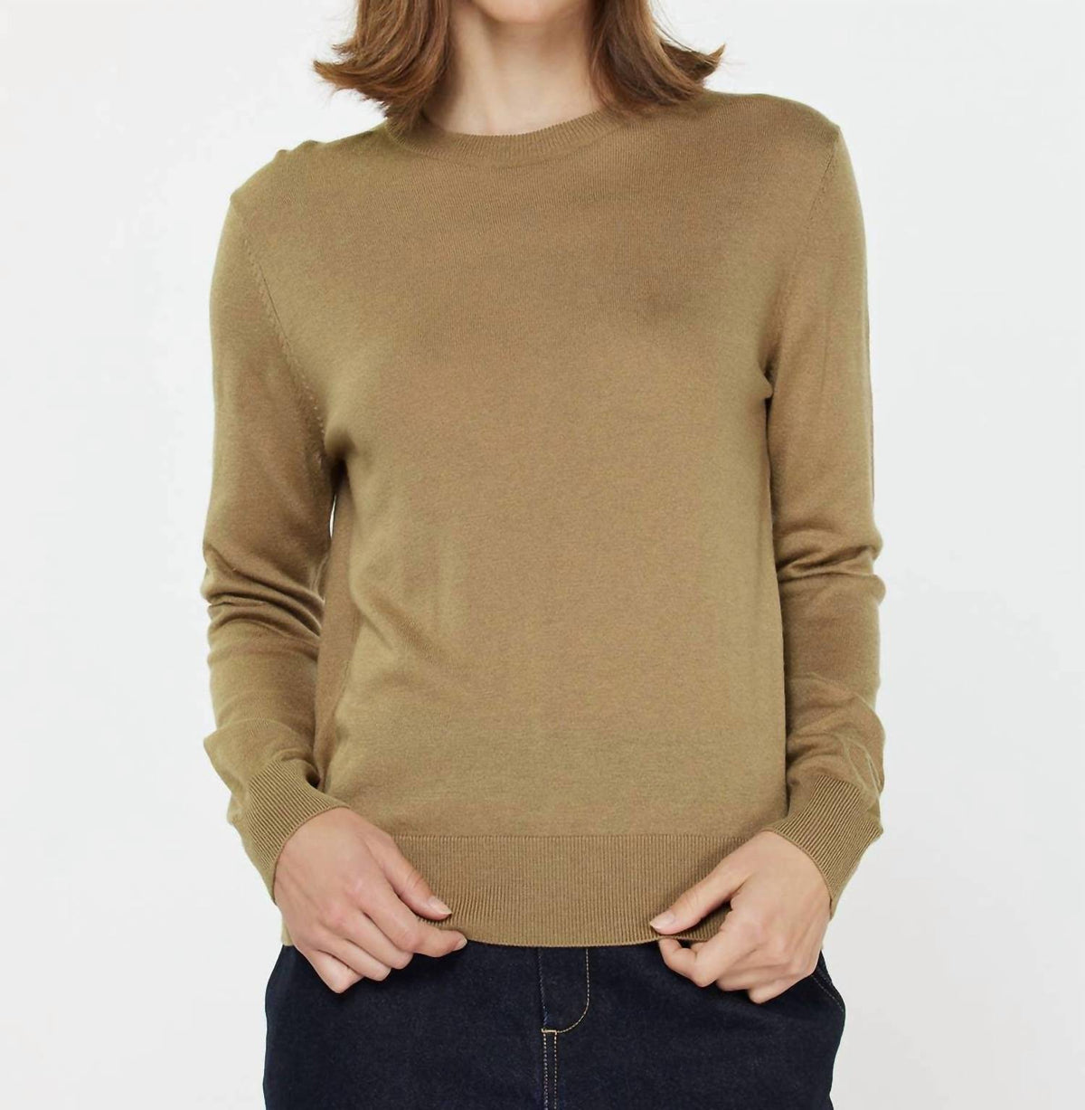 Current Air - Round Neck Pullover Sweater