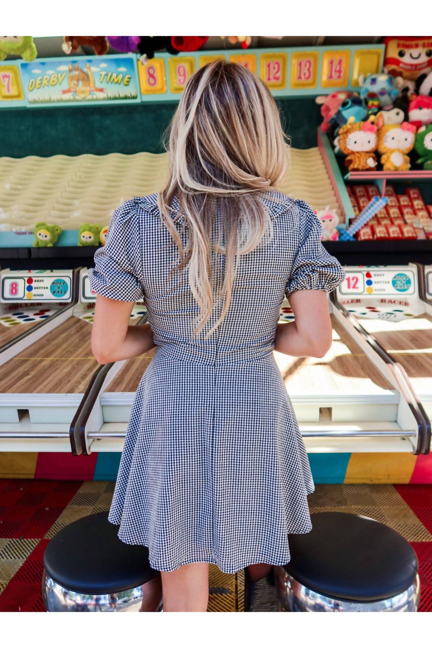 Needii - Check Me Out Mini Dress