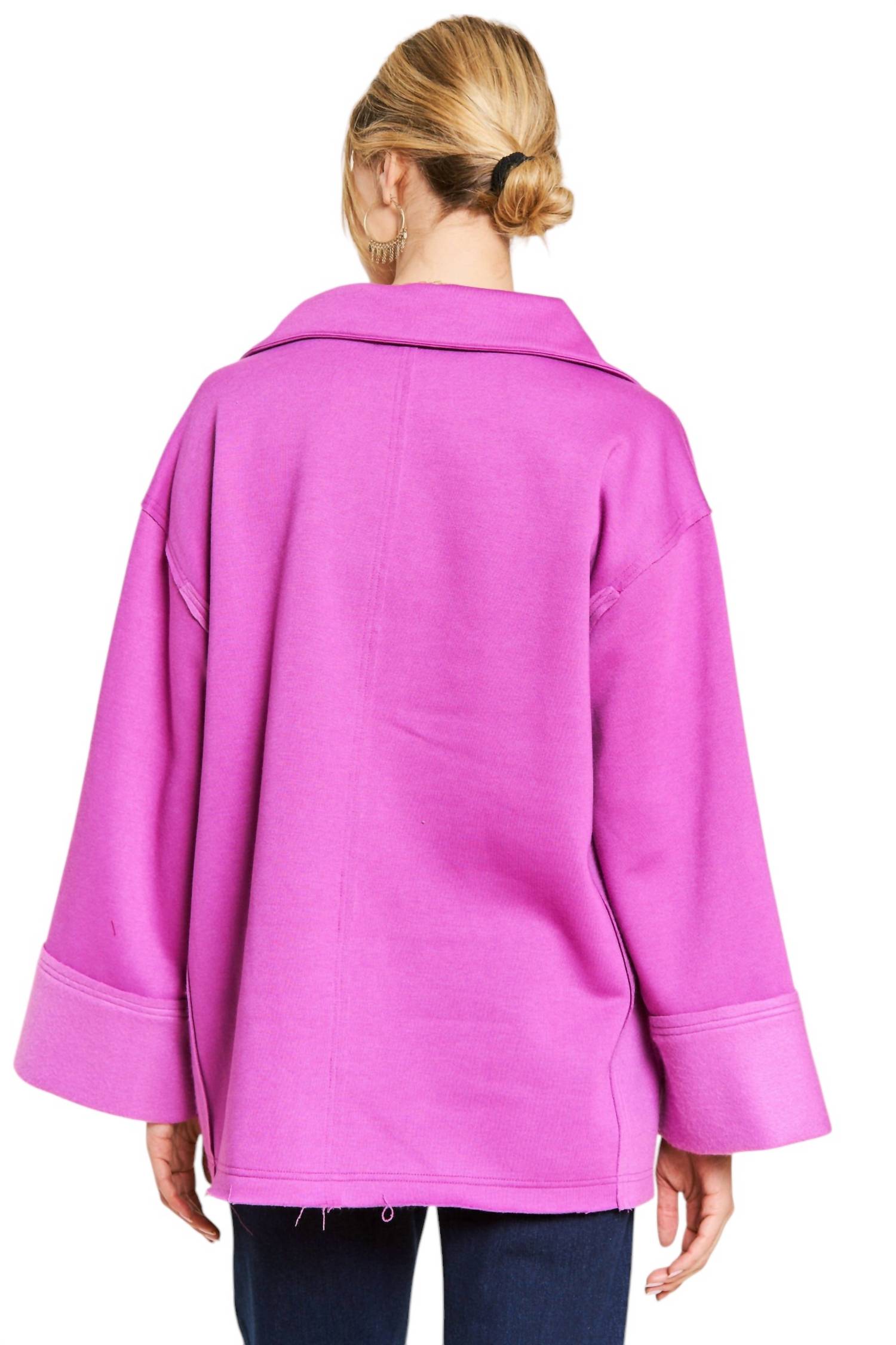 Jade By Jane - Together At Last Collared Pullover