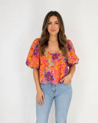 Karlie - Square Neck Top