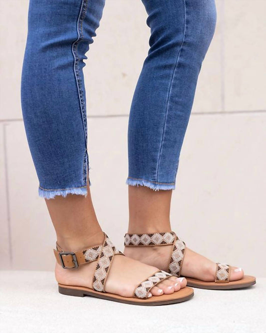Grace And Lace - Embroidered Sandal