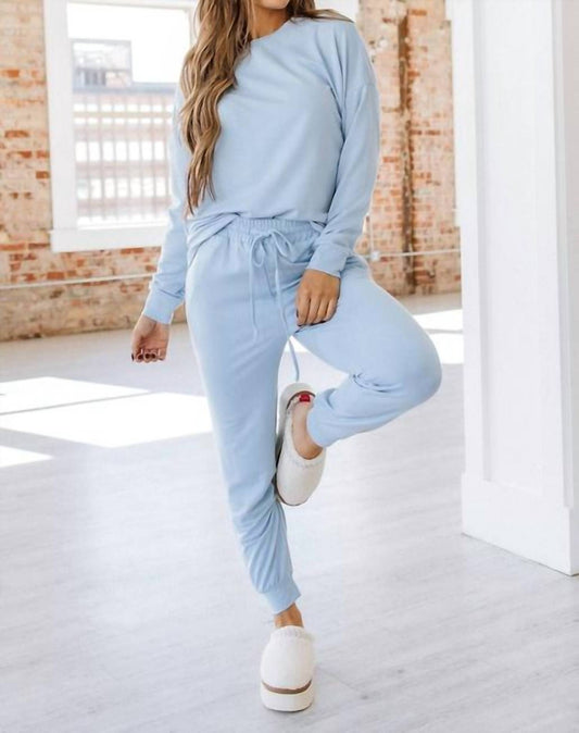 Liam & Company - Long Sleeve Loungewear Set