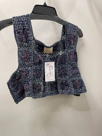 Paperlace - Women's Boho Blossom Crop Vest