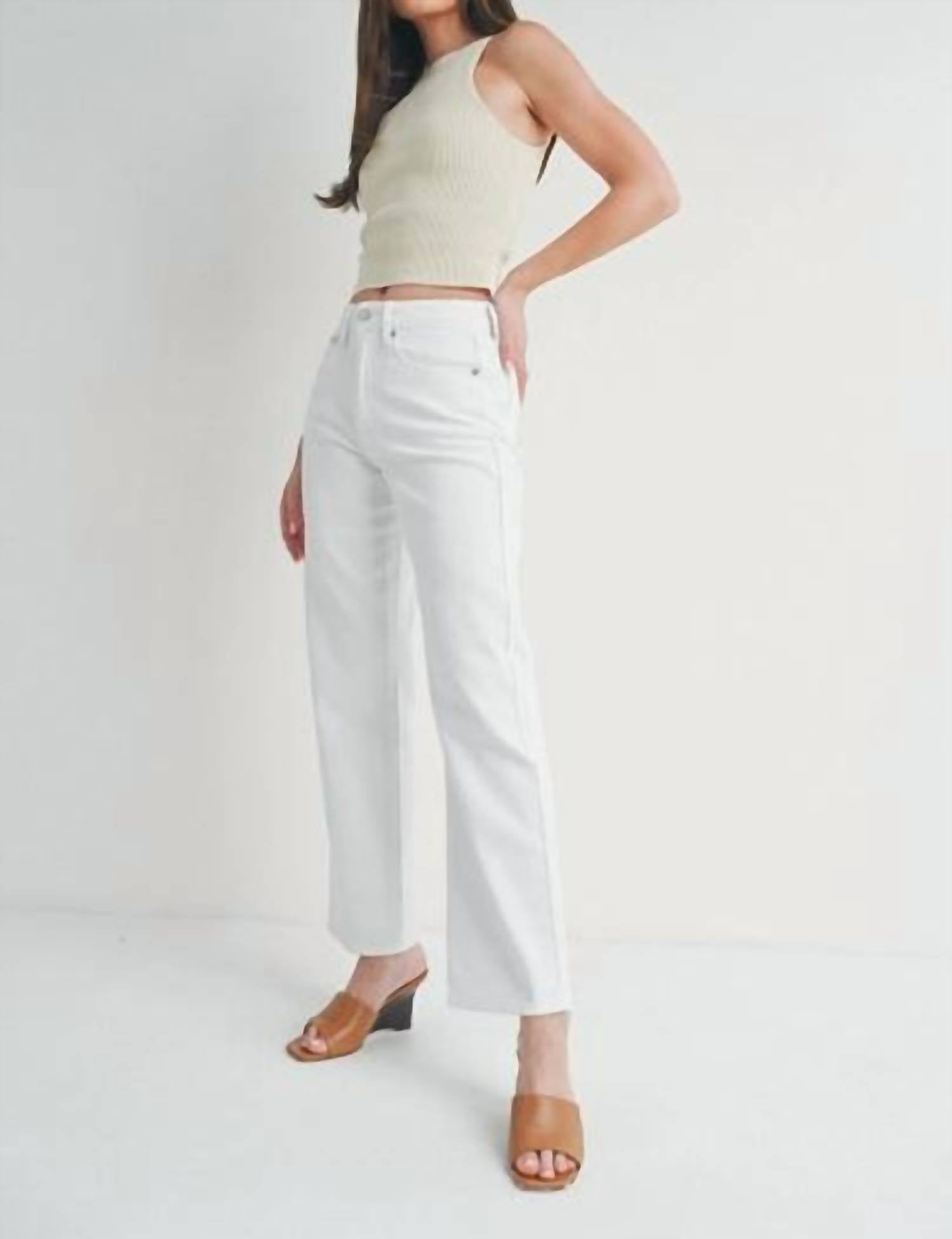 Just Usa - Classic Straight Leg High-rise Jean