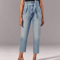 Abercrombie & Fitch - Ultra High Rise Paperbag Waist Jeans