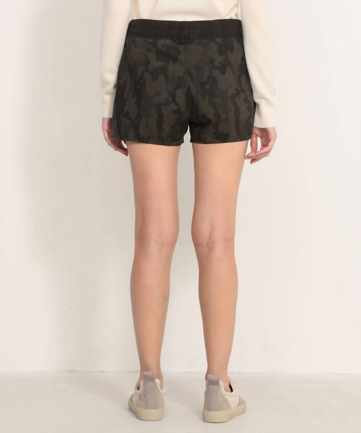 James Perse - Patch Pocket Ripstop Camo Shorts