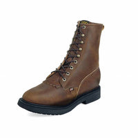Justin - Men's Round Steel Toe Work Boot