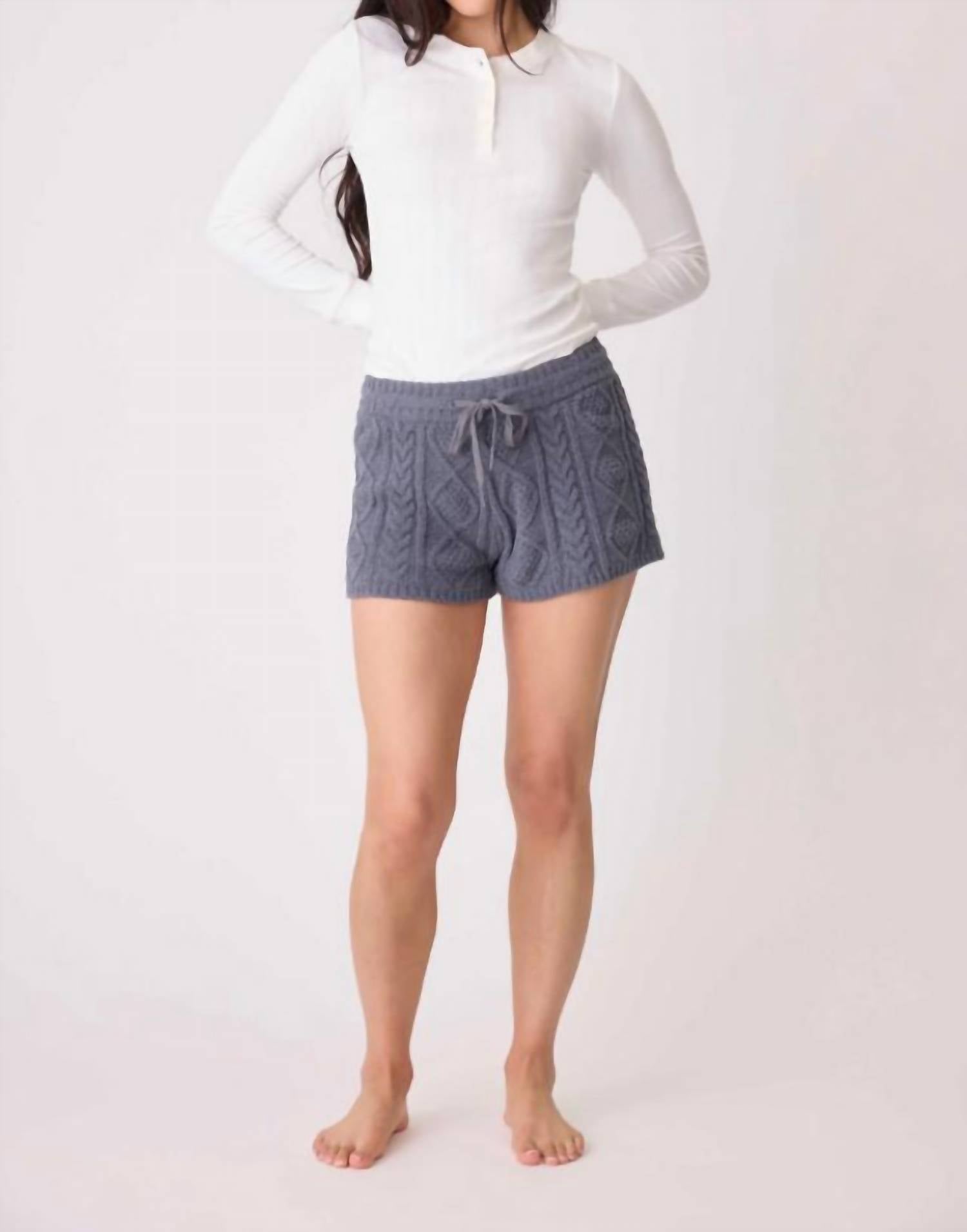 Pj Salvage - Chenille Cozy Cable Short