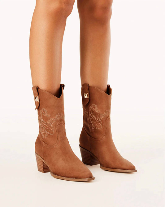 Billini - Women's Darla Western-style Ankle Boot