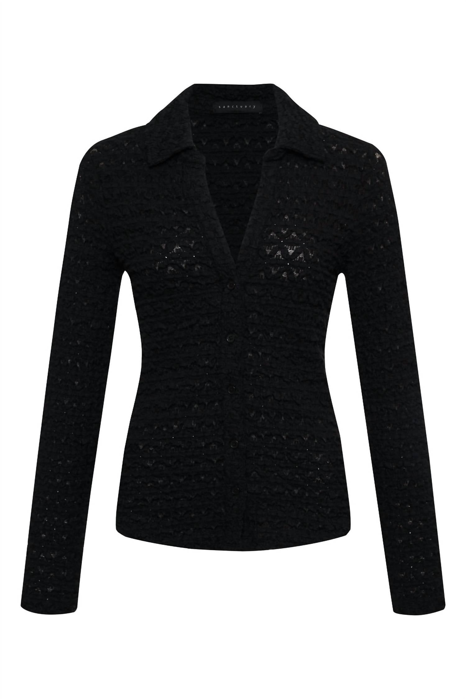 Sanctuary - Dreamgirl Lace Button Up Top
