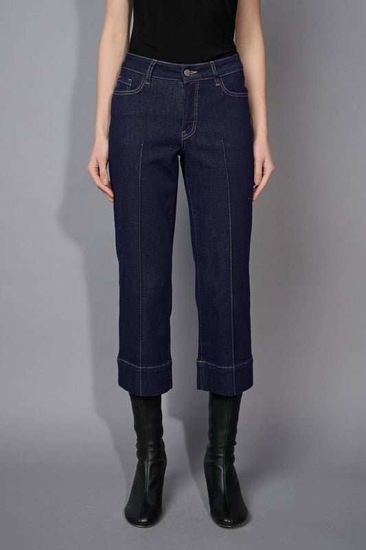 Picadilly - Women's Wide Leg Cropped Jeans