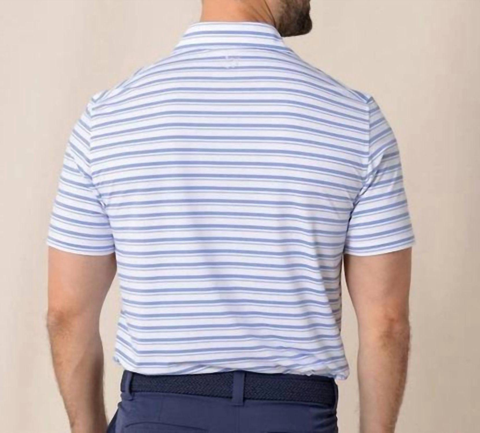 Southern Tide - brrreeze Pearl Cove Stripe Polo