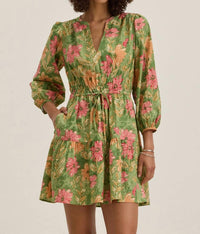 Velvet By Graham & Spencer - Garden Print Sharlene Dress