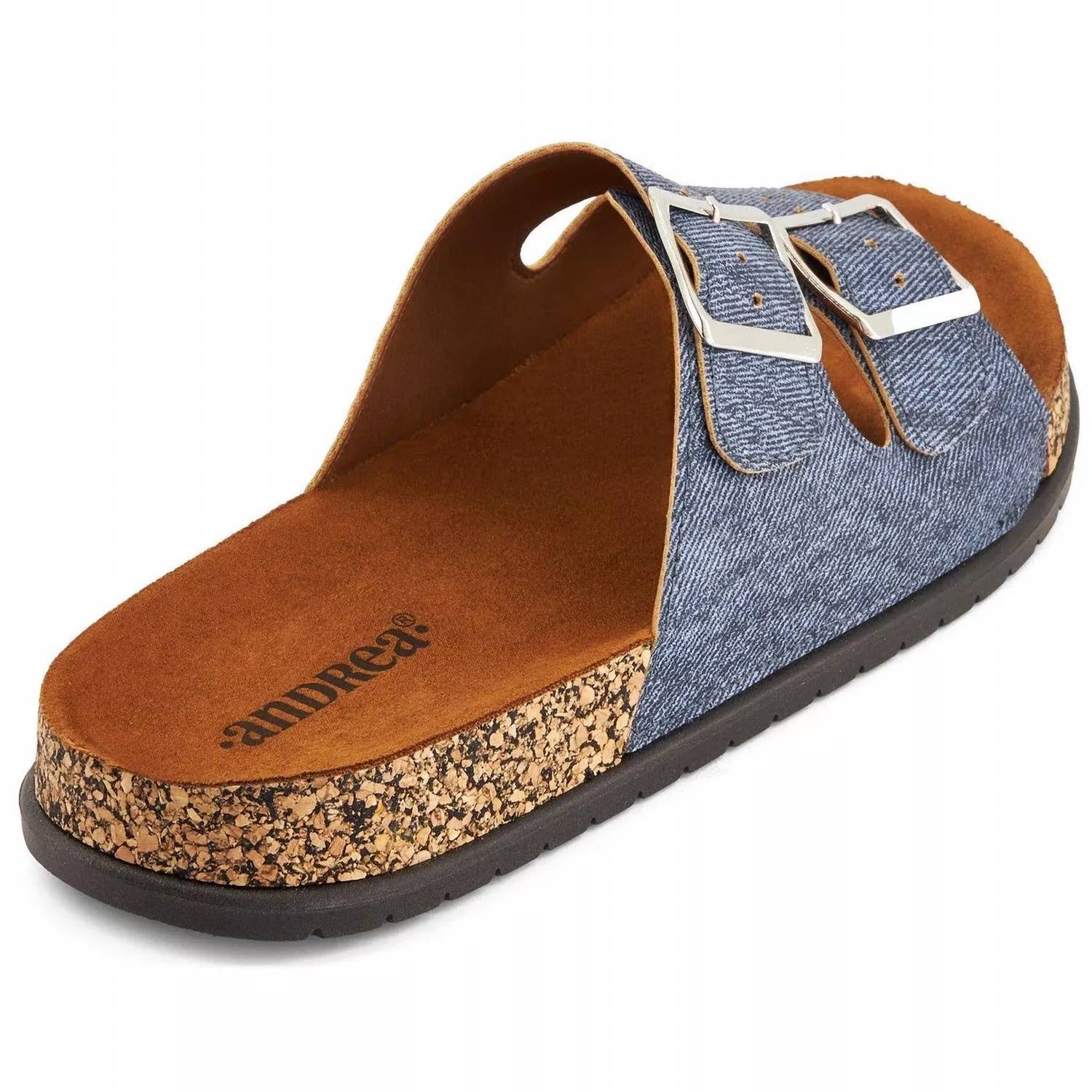 Andrea - Women's Double Buckle Strap Sandals