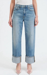 Daze - Eastside High Rise Loose Straight Jeans