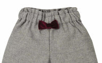 Emc - Girl's Flannel Bow Culottes Pants